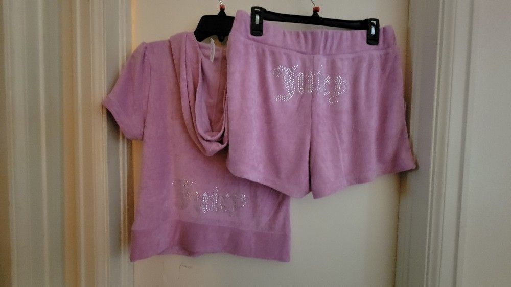 Juicy Couture Terry Short Set