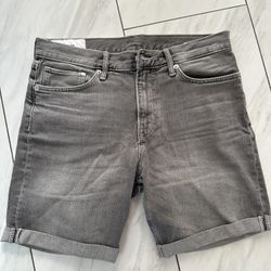H&M Men's Charcoal Jean Shorts