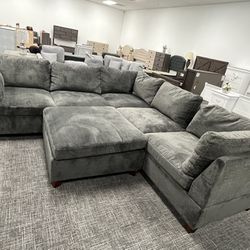 Gray Sofa Modular Set 