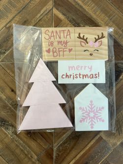 Girls Pink Christmas Decor