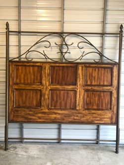Beautiful KING Bed Frame Set