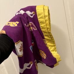 Lakers Baby Blanket