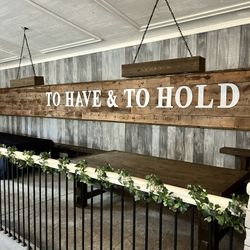17 in Letters (wood)