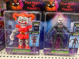 Five nights at Freddy’s Jazwares figures