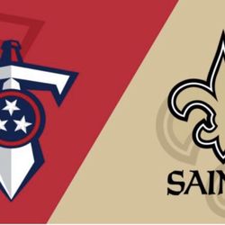New Orleans Saints vs Tennessee Titans
