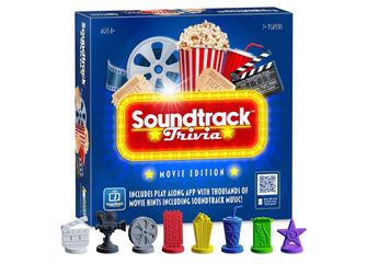 Soundtrack Trivia Movie Trivia Game for Adults | Name The Movie from a 15 Second Music Clip | Board Game for Adults, Kids, Ages 8+, 1 or More Players 