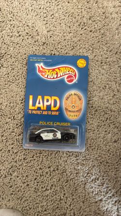 Hot Wheel LAPD Police Cruiser