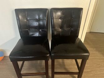 Black chairs