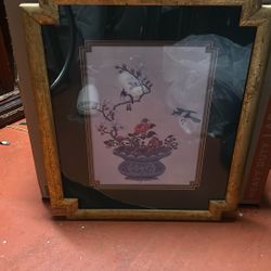 vintage Asian prints Framed Art