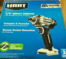 HART 3/8” Impact Wrench