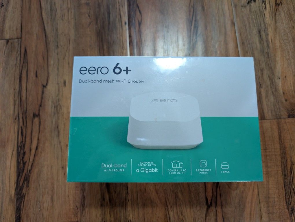 Eero 6+ Wifi Mesh Router BNIB