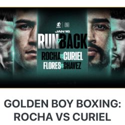 Rocha VS Curiel golden Boy Boxing Match