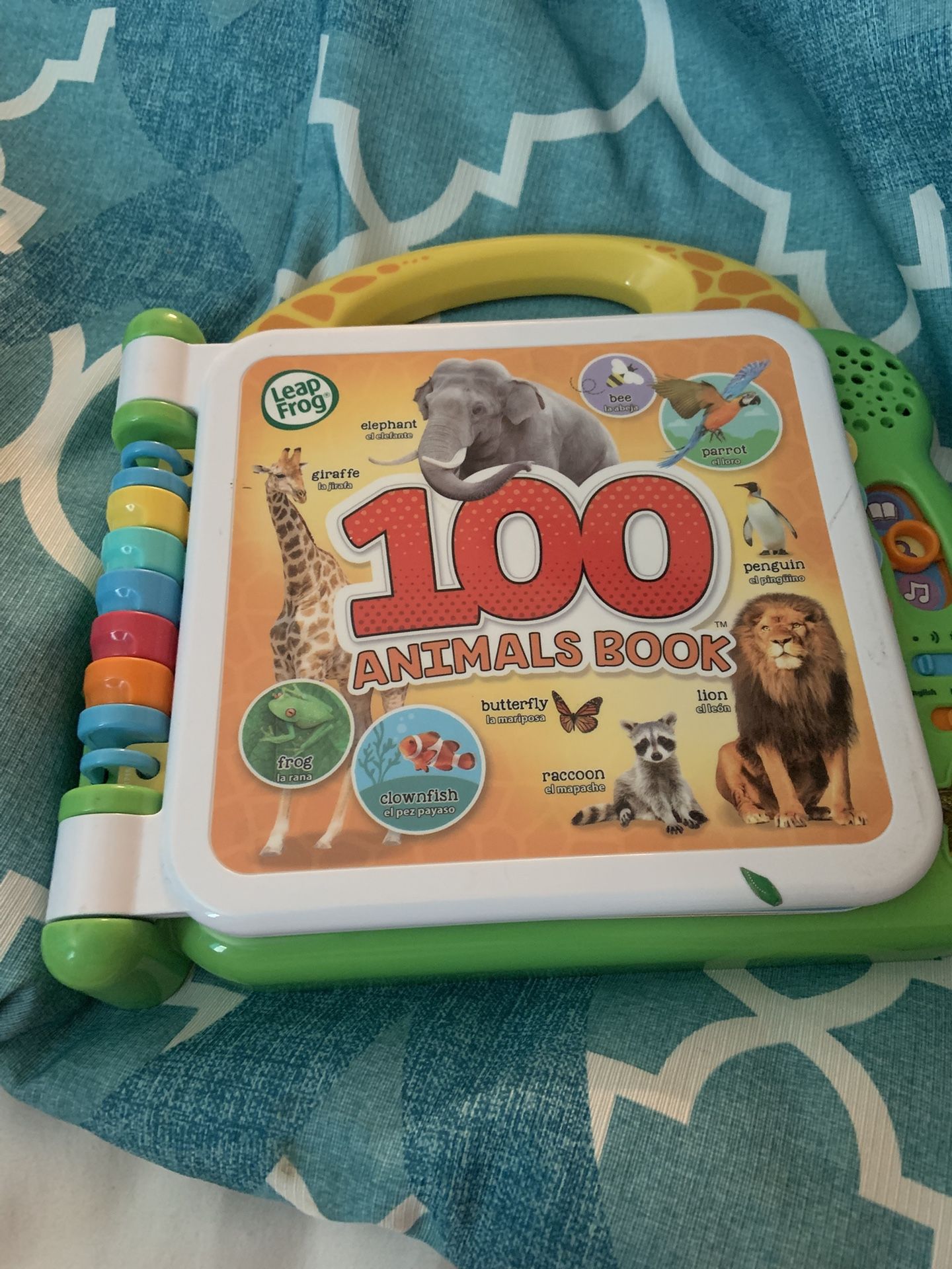100 Animal Books ( Leap Frog) Talks ( Spanish/ English