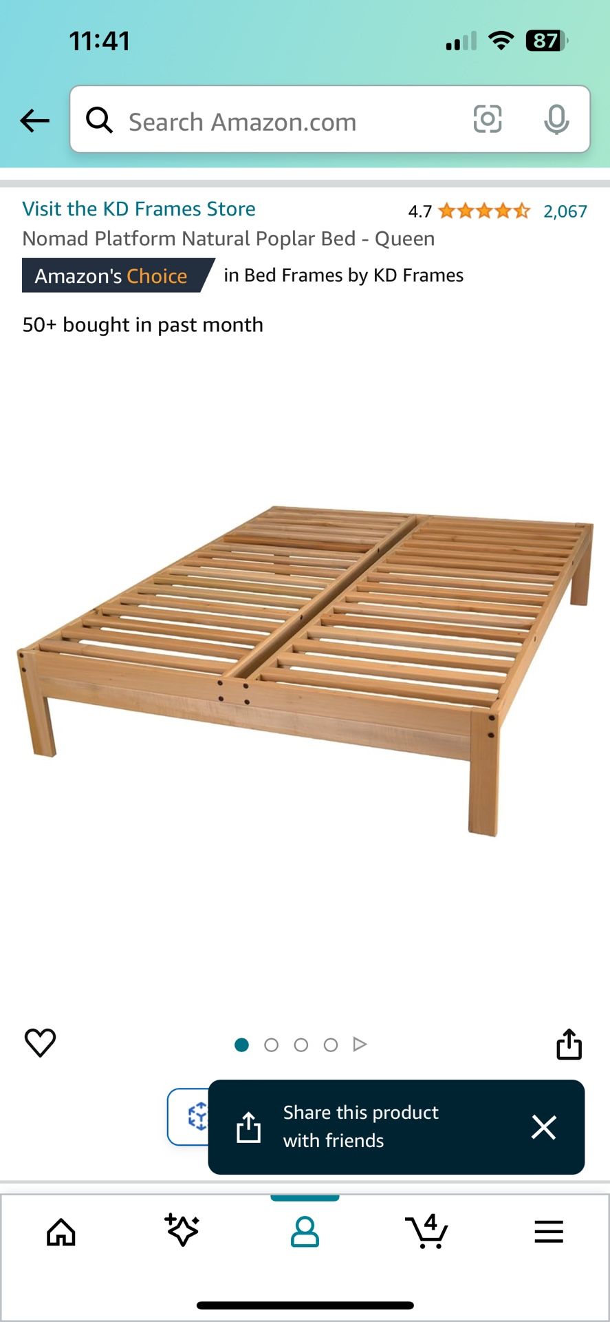 Queen Bed Frame Make Me An Offer 