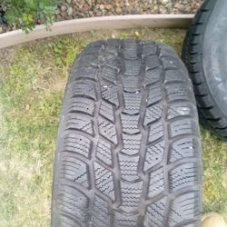 Pair of mastercraft glacier treks tires