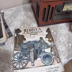 Antique Sheet Music 1910s – Rebecca of Sunnybrook Farm Vintage Piano Song Illustrated Cover