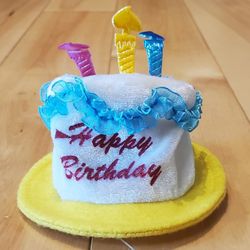 Pet 'Happy Birthday' Hat (OS)