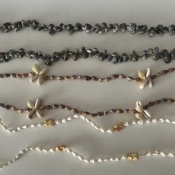 Hand Made She’ll Necklaces From Kauai, Hawaii