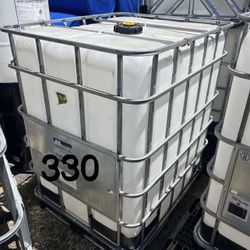 330 IBC totes (330 Gallons) Oily Water Was Inside 