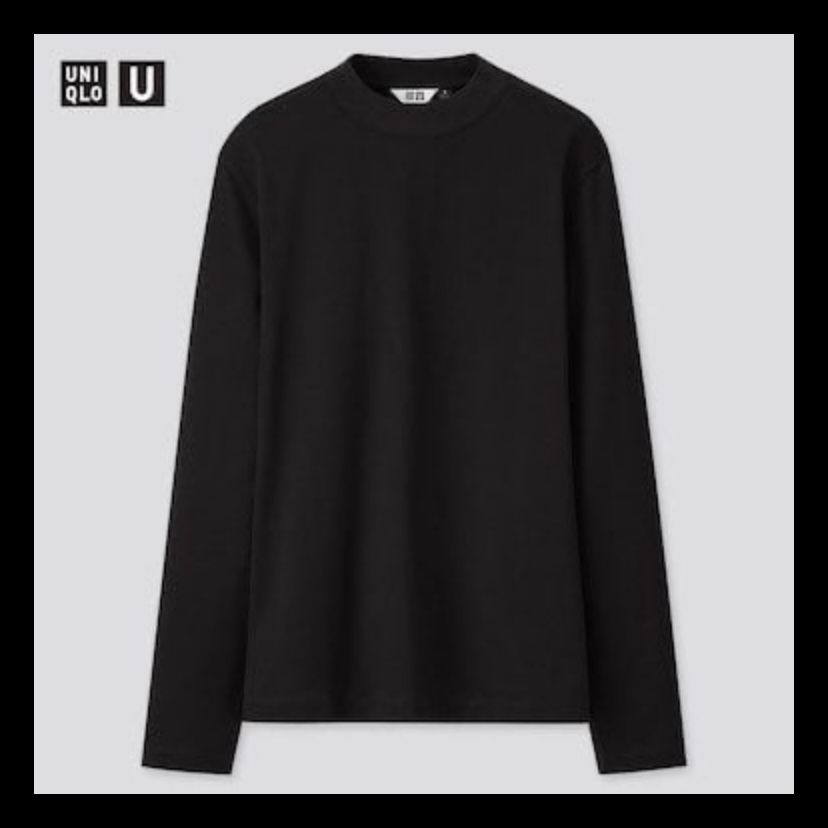 Uniqlo Mock Neck Long Sleeve