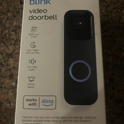 Blink Door Bell Camera 