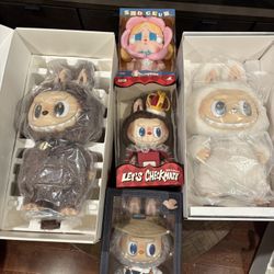 Pop Mart Labubu The Monsters ZIMOMO I Found You Vinyl Doll + Tote Bag, Angel In Clouds, Checkmate Queens, Fall In Wild.