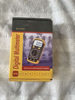 ELIKE Digital Capacitor Tester,0.1pF to 20mF High Precision Capacitance Meter with LCD Display,Data Hold, Back Light Function,DT6013