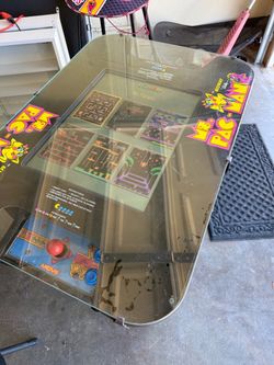 Ms. Pac-Man Cocktail Arcade Cabinet