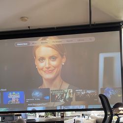 Projector And 3 Screens