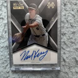 2024 Wildcard Matte X-Plosive Nick Kurtz 1/1 Auto