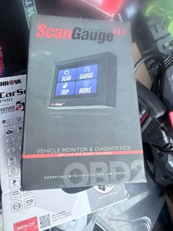 ScanGauge III OBD2 Vehicle Monitor & Diagnostics