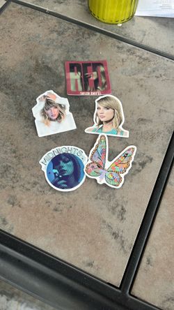 5 Taylor Swift Stickers For Sale