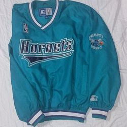Vintage Charlotte Hornets Starter Windbreaker