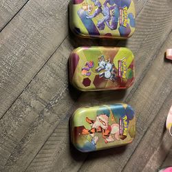 3 -151 Mini Tins Sealed 