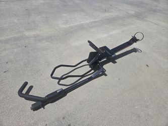 One bicycle hitch rack