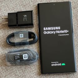 Samsung Galaxy Note 10+ Plus  , 256GB  , Unlocked  for all Company Carrier ,  Excellent Condition Like New