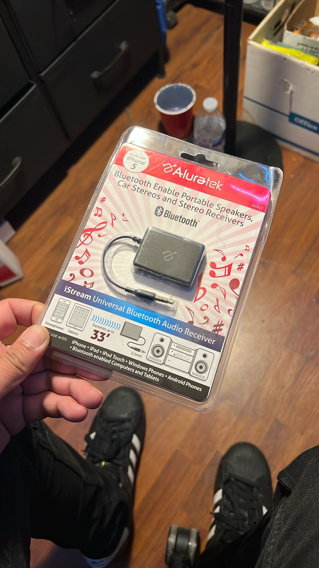 Aluratek Bluetooth Enable Portable Speakers, Car Stereos and Stereo Receivers