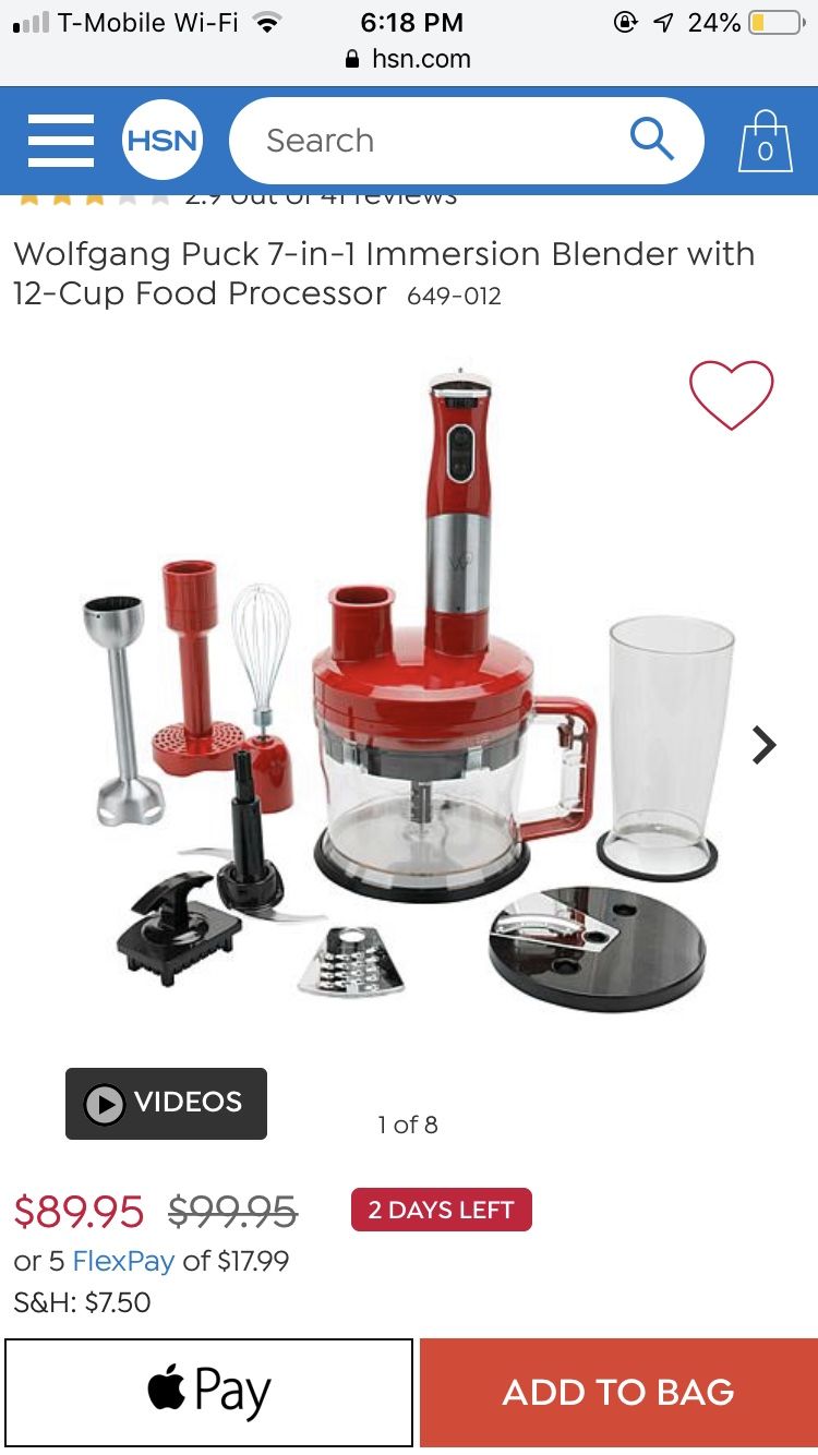 Immersion Blender