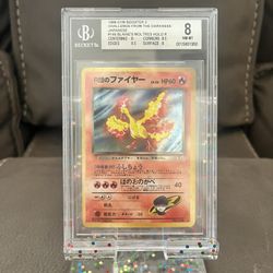 #146 Blaine’s Moltres Holo Rare Japanese  -  1998 Gym Booster 2 Challenge From The Darkness 