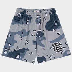 Eric Emanuel Basic Shorts Camo Grey- Size XL