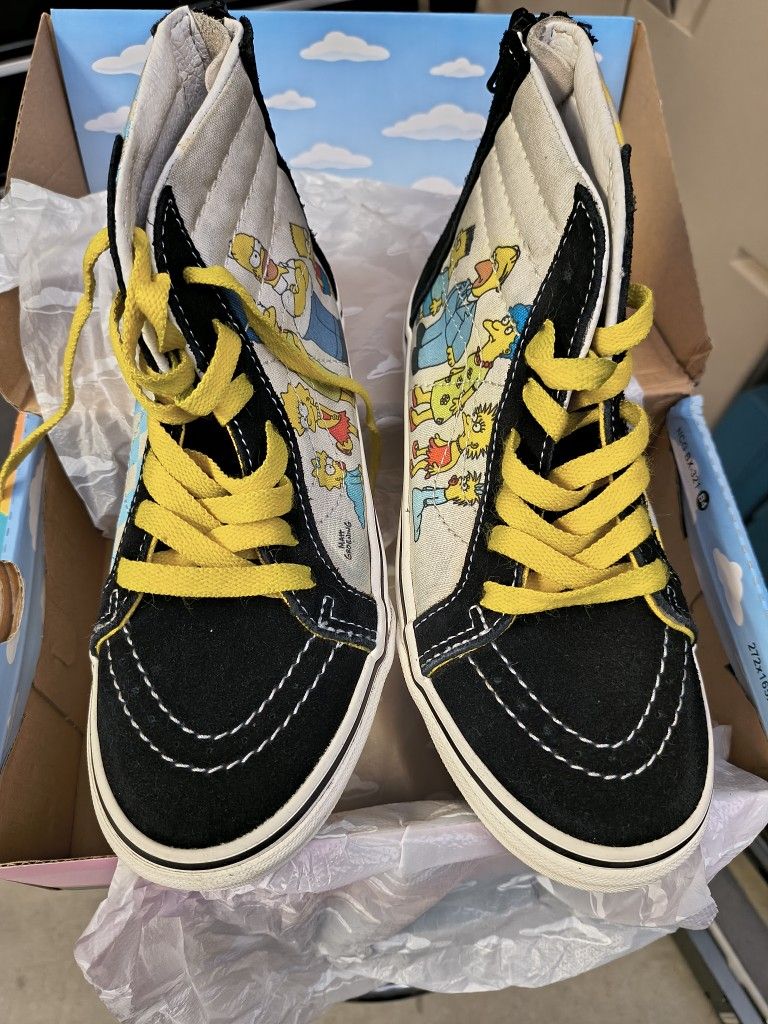 Simpsons Vans