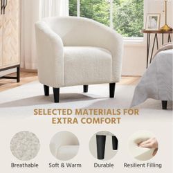 New ❣️Furry Sherpa Elegant Armchair