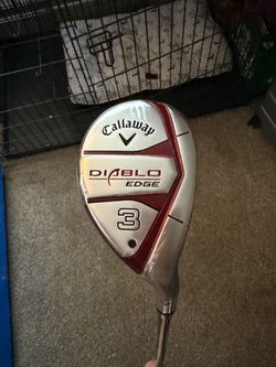 Callaway Diablo Edge 3 Hybrid-Regular Graphite Shaft-21 Degree Loft