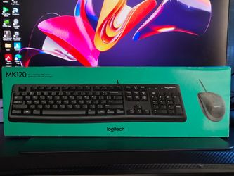 Logitech MK120 Keyboard and Mouse