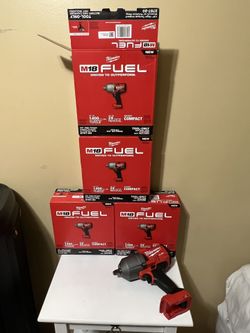 M18 FUEL 18V Lithium-Ion Brushless Cordless 1/2 in. Impact Wrench with Friction Ring (Tool-Only)