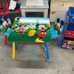 Mickey Table & 2 Chairs New Fully Assembled 