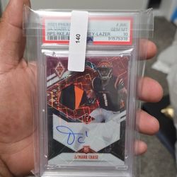 2021 Panini Phoenix - Rookie Ja'Marr Chase #105 Fire Burst (RC)