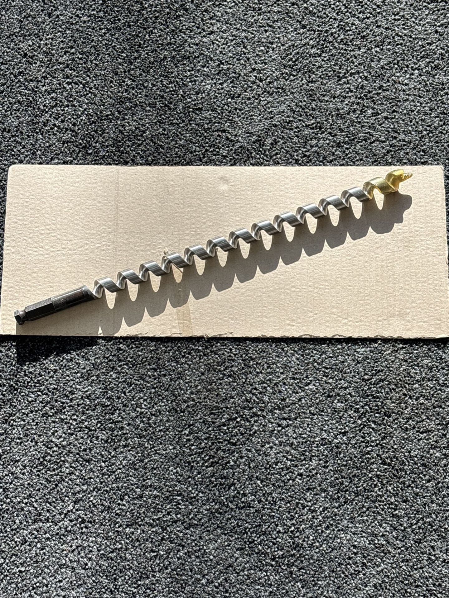 Irwin, 13/16" x 18" Utility Pole Auger Bit, 5/8" Hex Shank