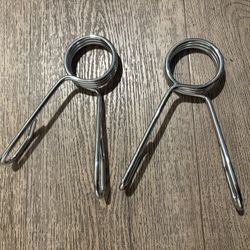 Spring Clips 2 Inches For Olympic Barbell (2)