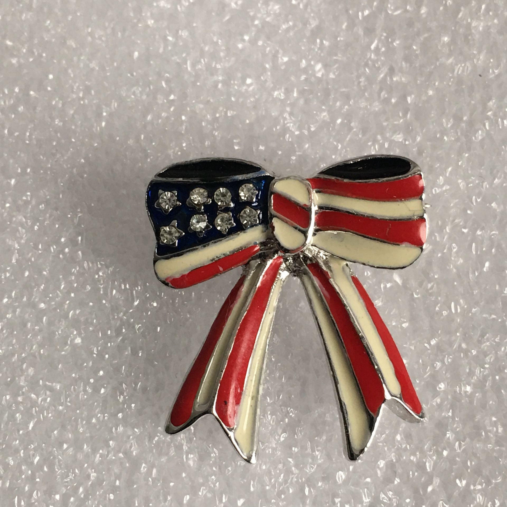 AMERICA FLAG BOWTIE